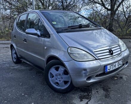 Сірий Мерседес А клас, об'ємом двигуна 1.7 л та пробігом 190 тис. км за 1800 $, фото 3 на Automoto.ua