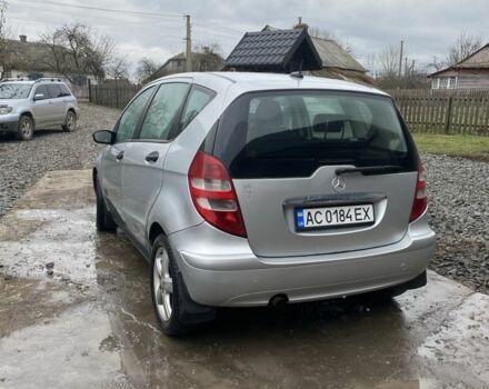 Сірий Мерседес А клас, об'ємом двигуна 2 л та пробігом 270 тис. км за 3350 $, фото 3 на Automoto.ua
