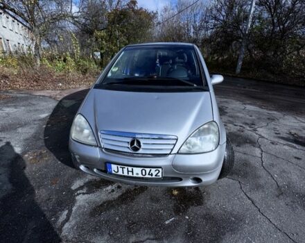 Сірий Мерседес А клас, об'ємом двигуна 1.7 л та пробігом 190 тис. км за 1800 $, фото 13 на Automoto.ua