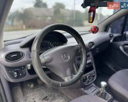 Сірий Мерседес А клас, об'ємом двигуна 1.69 л та пробігом 319 тис. км за 3200 $, фото 23 на Automoto.ua