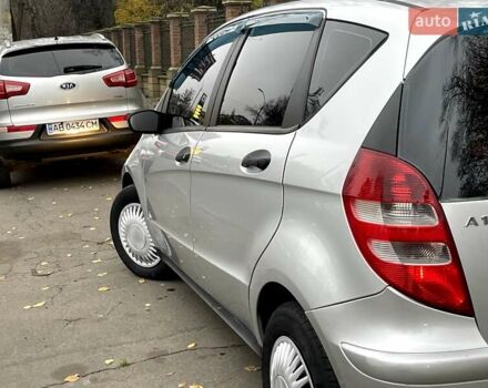 Сірий Мерседес А клас, об'ємом двигуна 1.99 л та пробігом 164 тис. км за 4999 $, фото 15 на Automoto.ua