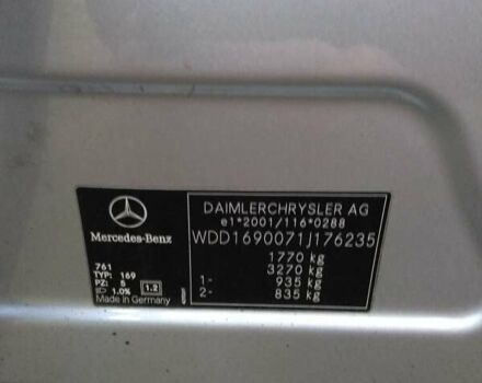 Серый Мерседес А класс, объемом двигателя 2 л и пробегом 242 тыс. км за 5200 $, фото 6 на Automoto.ua