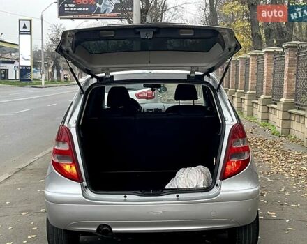Сірий Мерседес А клас, об'ємом двигуна 1.99 л та пробігом 164 тис. км за 4999 $, фото 19 на Automoto.ua