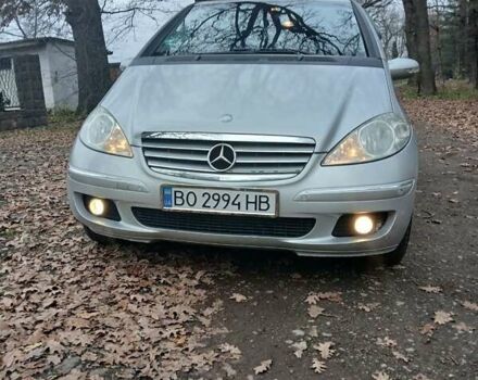 Сірий Мерседес А клас, об'ємом двигуна 1.99 л та пробігом 259 тис. км за 4900 $, фото 7 на Automoto.ua