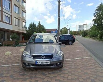 Сірий Мерседес А клас, об'ємом двигуна 1.7 л та пробігом 150 тис. км за 6000 $, фото 15 на Automoto.ua