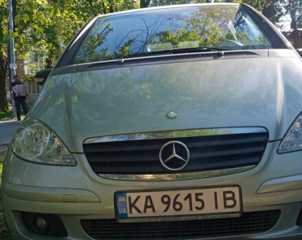 Сірий Мерседес А клас, об'ємом двигуна 2 л та пробігом 198 тис. км за 6175 $, фото 1 на Automoto.ua