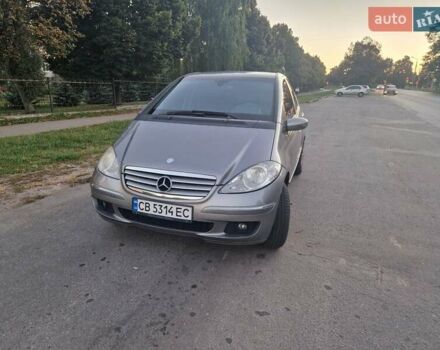 Сірий Мерседес А клас, об'ємом двигуна 1.7 л та пробігом 165 тис. км за 6500 $, фото 4 на Automoto.ua
