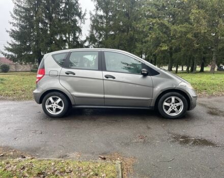 Сірий Мерседес А клас, об'ємом двигуна 2 л та пробігом 200 тис. км за 3513 $, фото 6 на Automoto.ua