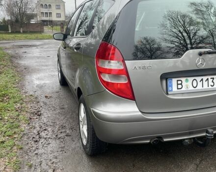 Сірий Мерседес А клас, об'ємом двигуна 2 л та пробігом 200 тис. км за 3513 $, фото 10 на Automoto.ua
