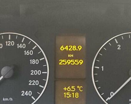 Сірий Мерседес А клас, об'ємом двигуна 2 л та пробігом 259 тис. км за 6700 $, фото 15 на Automoto.ua