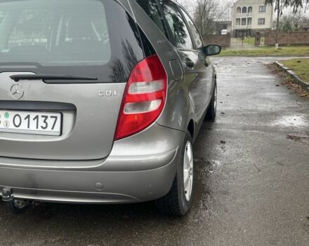 Сірий Мерседес А клас, об'ємом двигуна 2 л та пробігом 200 тис. км за 3513 $, фото 9 на Automoto.ua