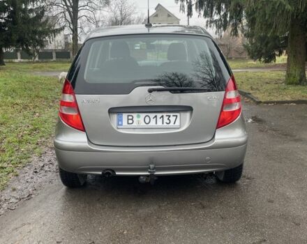 Сірий Мерседес А клас, об'ємом двигуна 2 л та пробігом 200 тис. км за 3513 $, фото 8 на Automoto.ua