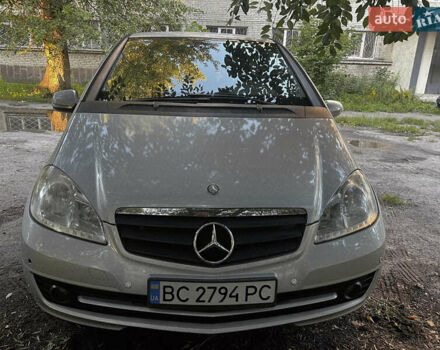 Сірий Мерседес А клас, об'ємом двигуна 1.7 л та пробігом 129 тис. км за 5500 $, фото 2 на Automoto.ua