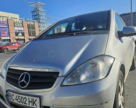 Серый Мерседес А класс, объемом двигателя 2 л и пробегом 140 тыс. км за 6500 $, фото 1 на Automoto.ua
