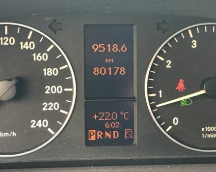 Сірий Мерседес А клас, об'ємом двигуна 1.6 л та пробігом 83 тис. км за 7900 $, фото 5 на Automoto.ua