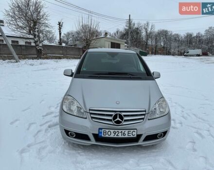 Сірий Мерседес А клас, об'ємом двигуна 1.99 л та пробігом 207 тис. км за 6600 $, фото 1 на Automoto.ua