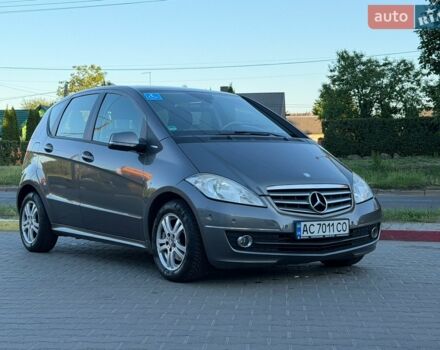 Сірий Мерседес А клас, об'ємом двигуна 2 л та пробігом 219 тис. км за 6500 $, фото 6 на Automoto.ua