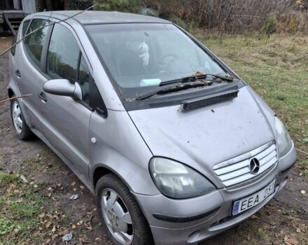 Серый Мерседес А класс, объемом двигателя 1.7 л и пробегом 243 тыс. км за 1299 $, фото 1 на Automoto.ua