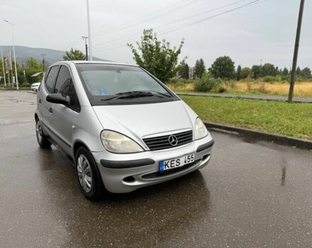 Сірий Мерседес А клас, об'ємом двигуна 1.7 л та пробігом 212 тис. км за 1200 $, фото 1 на Automoto.ua