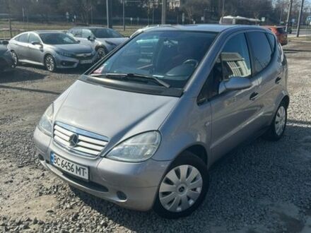 Серый Мерседес А класс, объемом двигателя 1.6 л и пробегом 98 тыс. км за 3400 $, фото 1 на Automoto.ua