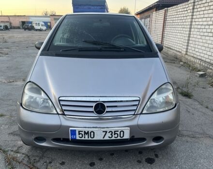 Сірий Мерседес А клас, об'ємом двигуна 1.6 л та пробігом 320 тис. км за 600 $, фото 1 на Automoto.ua