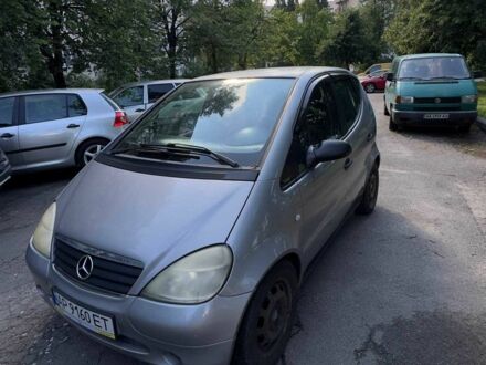 Сірий Мерседес А клас, об'ємом двигуна 1.4 л та пробігом 202 тис. км за 1791 $, фото 1 на Automoto.ua