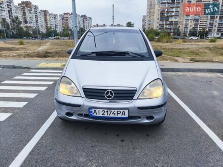 Сірий Мерседес А клас, об'ємом двигуна 1.4 л та пробігом 336 тис. км за 2750 $, фото 1 на Automoto.ua