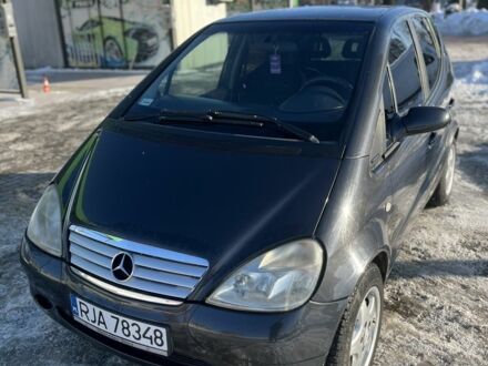 Сірий Мерседес А клас, об'ємом двигуна 1.6 л та пробігом 240 тис. км за 1600 $, фото 1 на Automoto.ua
