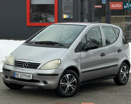 Серый Мерседес А класс, объемом двигателя 1.4 л и пробегом 169 тыс. км за 2999 $, фото 1 на Automoto.ua