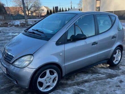 Сірий Мерседес А клас, об'ємом двигуна 1.7 л та пробігом 230 тис. км за 1499 $, фото 1 на Automoto.ua