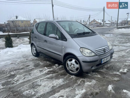 Сірий Мерседес А клас, об'ємом двигуна 1.4 л та пробігом 200 тис. км за 2750 $, фото 1 на Automoto.ua