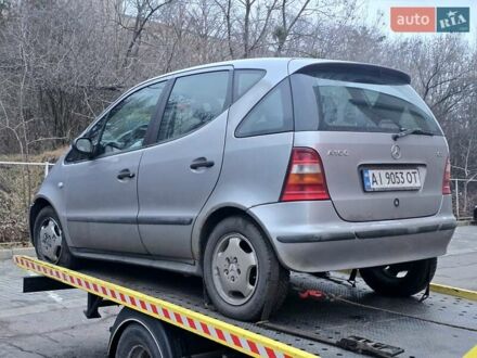 Сірий Мерседес А клас, об'ємом двигуна 1.69 л та пробігом 250 тис. км за 1500 $, фото 1 на Automoto.ua