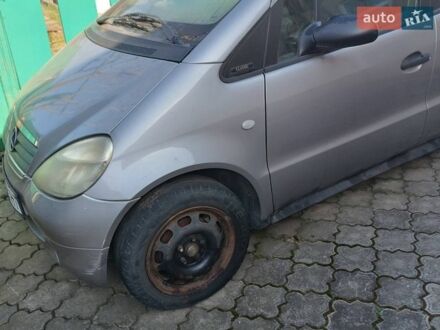 Сірий Мерседес А клас, об'ємом двигуна 1.7 л та пробігом 200 тис. км за 3300 $, фото 1 на Automoto.ua