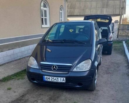 Сірий Мерседес А клас, об'ємом двигуна 1.7 л та пробігом 295 тис. км за 3000 $, фото 1 на Automoto.ua