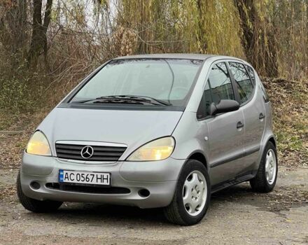 Сірий Мерседес А клас, об'ємом двигуна 1.7 л та пробігом 190 тис. км за 2550 $, фото 1 на Automoto.ua