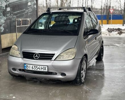 Серый Мерседес А класс, объемом двигателя 1.6 л и пробегом 270 тыс. км за 2550 $, фото 1 на Automoto.ua
