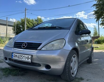Сірий Мерседес А клас, об'ємом двигуна 1.4 л та пробігом 173 тис. км за 3200 $, фото 1 на Automoto.ua