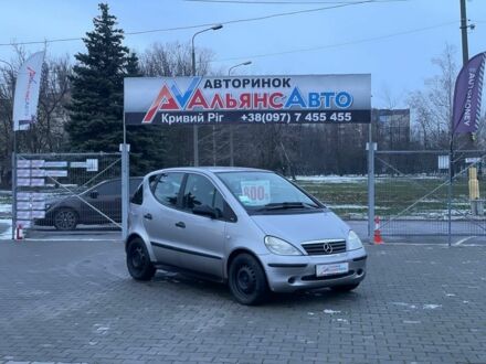 Сірий Мерседес А клас, об'ємом двигуна 1.4 л та пробігом 176 тис. км за 2999 $, фото 1 на Automoto.ua