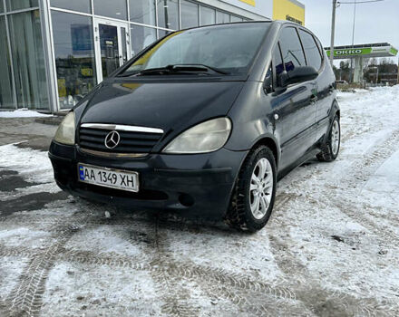 Сірий Мерседес А клас, об'ємом двигуна 1.69 л та пробігом 380 тис. км за 1999 $, фото 1 на Automoto.ua