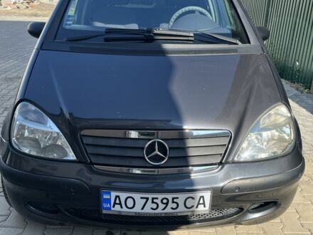 Сірий Мерседес А клас, об'ємом двигуна 1.6 л та пробігом 199 тис. км за 2500 $, фото 1 на Automoto.ua