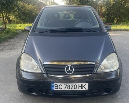 Сірий Мерседес А клас, об'ємом двигуна 1.7 л та пробігом 188 тис. км за 3600 $, фото 1 на Automoto.ua