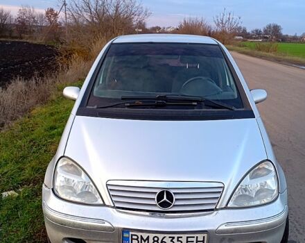 Сірий Мерседес А клас, об'ємом двигуна 1.6 л та пробігом 233 тис. км за 3200 $, фото 1 на Automoto.ua