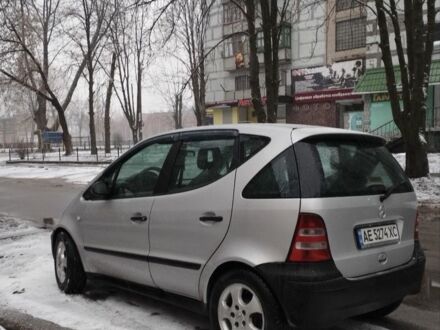 Сірий Мерседес А клас, об'ємом двигуна 1.4 л та пробігом 214 тис. км за 2200 $, фото 1 на Automoto.ua