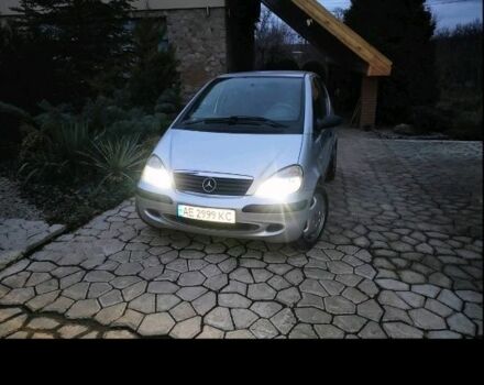 Серый Мерседес А класс, объемом двигателя 1.4 л и пробегом 220 тыс. км за 3600 $, фото 1 на Automoto.ua