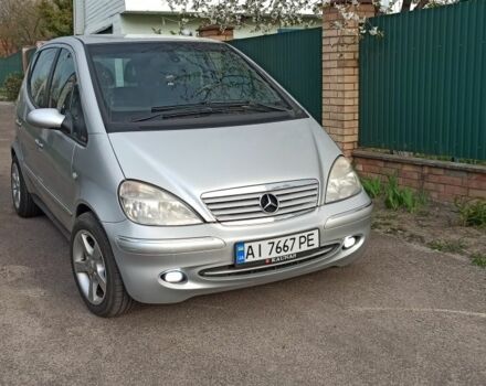 Серый Мерседес А класс, объемом двигателя 1.7 л и пробегом 287 тыс. км за 3900 $, фото 1 на Automoto.ua