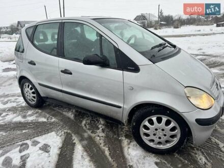 Серый Мерседес А класс, объемом двигателя 1.69 л и пробегом 250 тыс. км за 2900 $, фото 1 на Automoto.ua