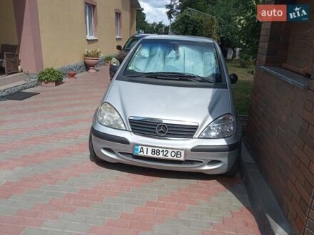 Мерседес А клас 2002 у Буче на Automoto.ua Сірий Мерседес А клас, об'ємом двигуна 1.69 л та пробігом 300 тис. км за 4000 $, фото 1 на Automoto.ua