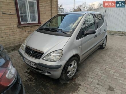 Сірий Мерседес А клас, об'ємом двигуна 1.6 л та пробігом 254 тис. км за 3650 $, фото 1 на Automoto.ua