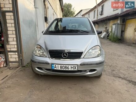 Сірий Мерседес А клас, об'ємом двигуна 1.6 л та пробігом 244 тис. км за 3200 $, фото 1 на Automoto.ua