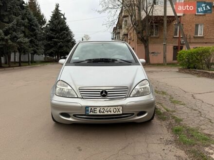 Сірий Мерседес А клас, об'ємом двигуна 1.6 л та пробігом 202 тис. км за 2700 $, фото 1 на Automoto.ua